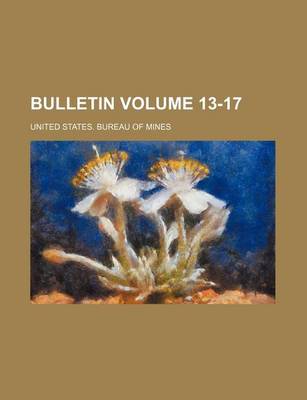 Book cover for Bulletin Volume 13-17