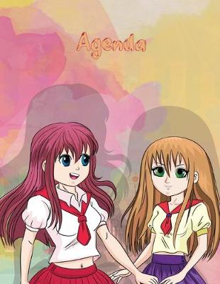 Book cover for Agenda Semainier Universel Manga