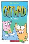 Book cover for Me, Three!: A Graphic Novel (Catwad #3)
