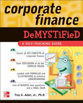 Book cover for Corporate Finance Demystified