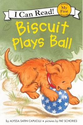 Book cover for Biscuit Plays Ball