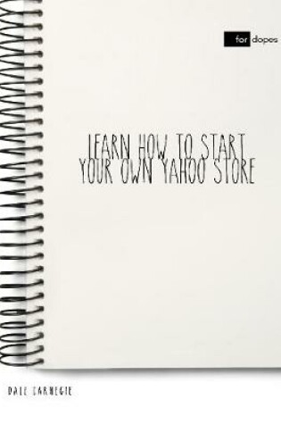 Cover of Learn How to Start Your Own Yahoo Store