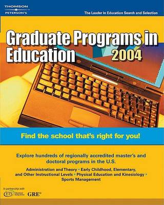 Book cover for Decision Gd Gradprg Educ 2004