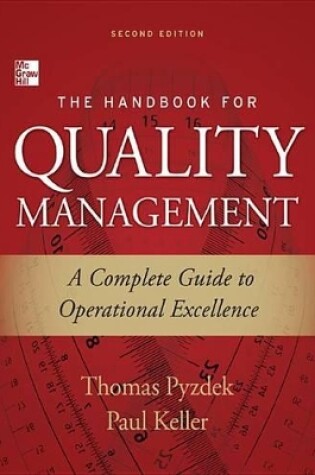 Cover of The Handbook for Quality Management, Second Edition