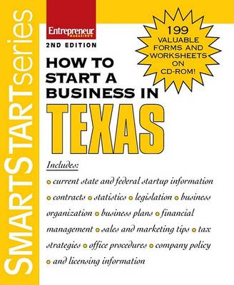 Book cover for How to Start a Business in Texas