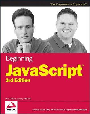 Book cover for Beginning JavaScript