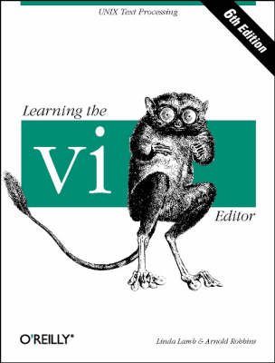 Book cover for Learning the Vi Editor