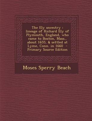 Book cover for The Ely Ancestry