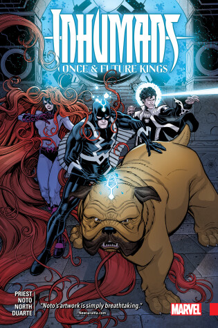 Cover of Inhumans: Once And Future Kings