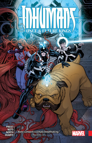 Book cover for Inhumans: Once And Future Kings