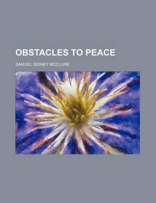 Book cover for Obstacles to Peace