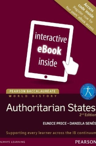 Cover of Pearson Baccalaureate History: Authoritarian states 2nd edition eText