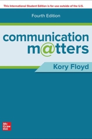 Cover of ISE Communication Matters