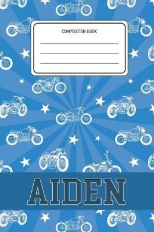 Cover of Composition Book Aiden