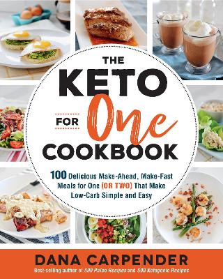 Book cover for The Keto For One Cookbook