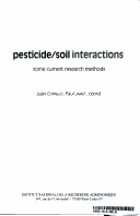 Book cover for Pesticide/Soil Interactions