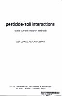 Cover of Pesticide/Soil Interactions