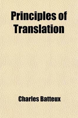 Book cover for Principles of Translation