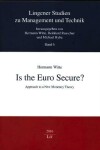 Book cover for Is the Euro Secure?