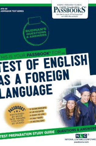 Cover of Test of English as a Foreign Language (TOEFL)