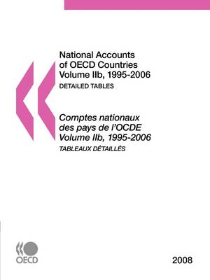 Book cover for National Accounts of OECD Countries 2008, Volume IIb, Detailed Tables