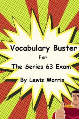 Cover of Vocabulary Buster for the Series 63 Exam
