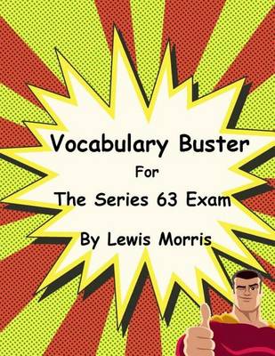 Book cover for Vocabulary Buster for the Series 63 Exam