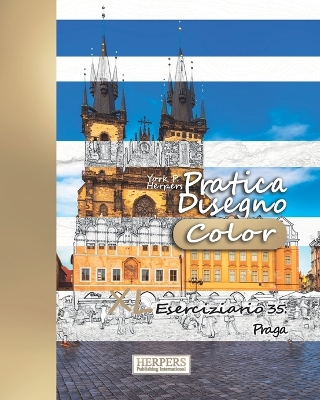 Book cover for Pratica Disegno [Color] - XL Eserciziario 35