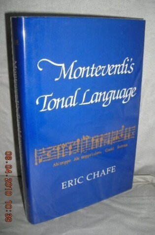 Cover of Monteverdi's Tonal Language
