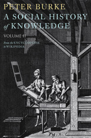 Cover of A Social History of Knowledge II