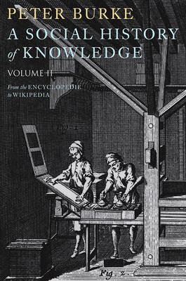 Book cover for A Social History of Knowledge II