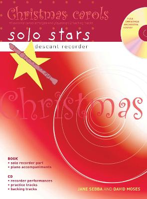 Book cover for Descant Recorder: Christmas Carols (Book + CD)