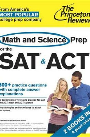 Cover of Math and Science Prep for the SAT & ACT