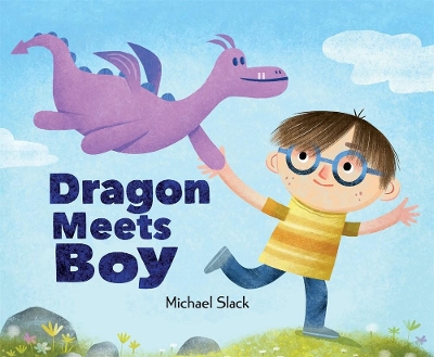 Book cover for Dragon Meets Boy