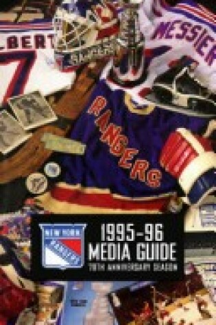 Cover of New York Ranger Media Guide, 1995-1996