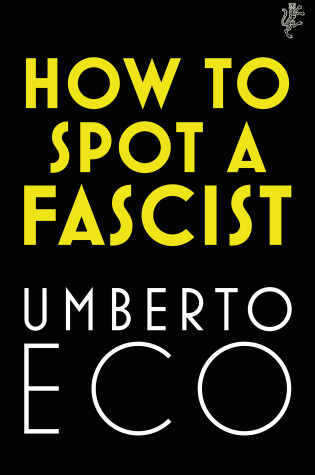 Cover of How to Spot a Fascist
