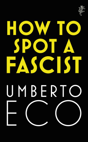 Book cover for How to Spot a Fascist