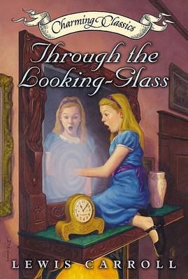 Book cover for Through the Looking Glass Book and Charm