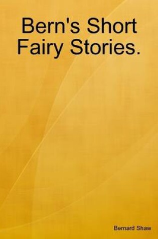 Cover of Bern's Short Fairy Stories.