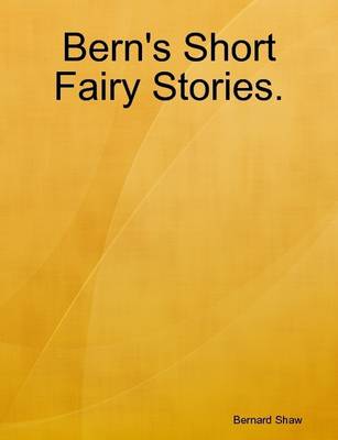 Book cover for Bern's Short Fairy Stories.