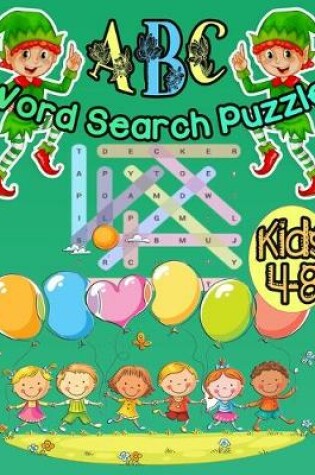 Cover of ABC Word Search Puzzles Kids 4-8