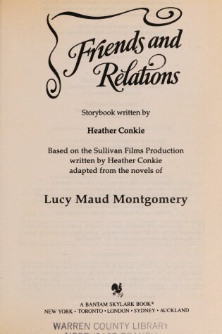 Cover of Friends and Relations
