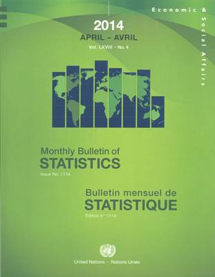 Book cover for Monthly Bulletin of Statistics, April 2014