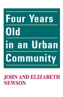 Cover of Four Years Old in an Urban Community