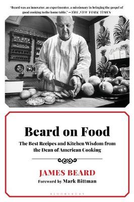 Book cover for Beard on Food