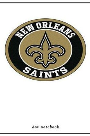 Cover of New Orleans Saints dot notebook