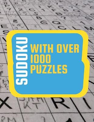 Book cover for sudoku with over 1000 puzzles