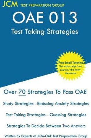 Cover of OAE 013 Test Taking Strategies