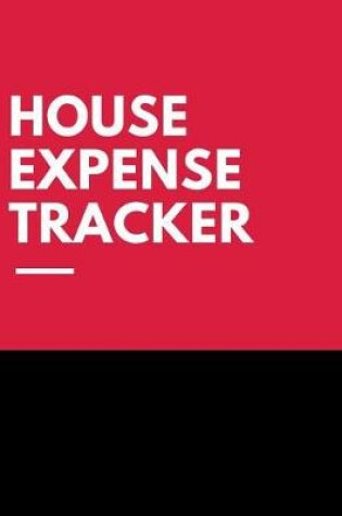 Cover of House Expense Tracker