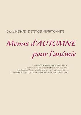 Book cover for Menus d'automne pour l'anémie